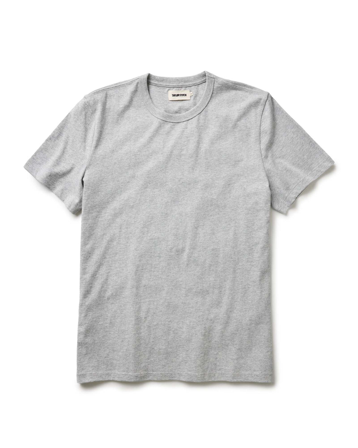 The Organic Cotton Tee in Heather Grey