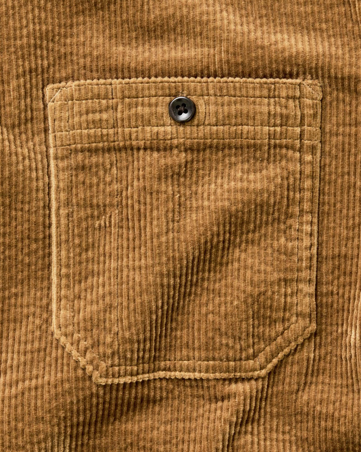 The Utility Shirt in Bourbon Corduroy