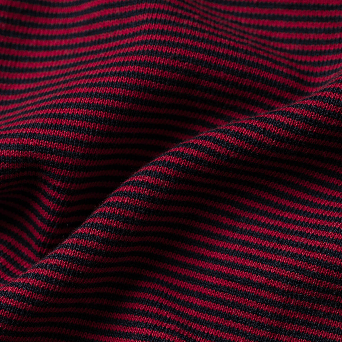 The Heavy Bag Polo in Red Stripe