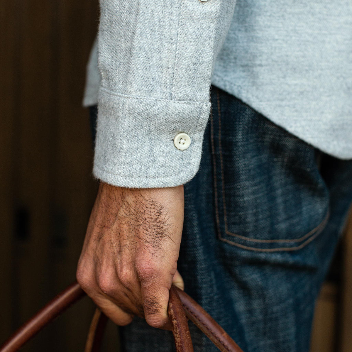 The Jack in Brushed Heather Grey