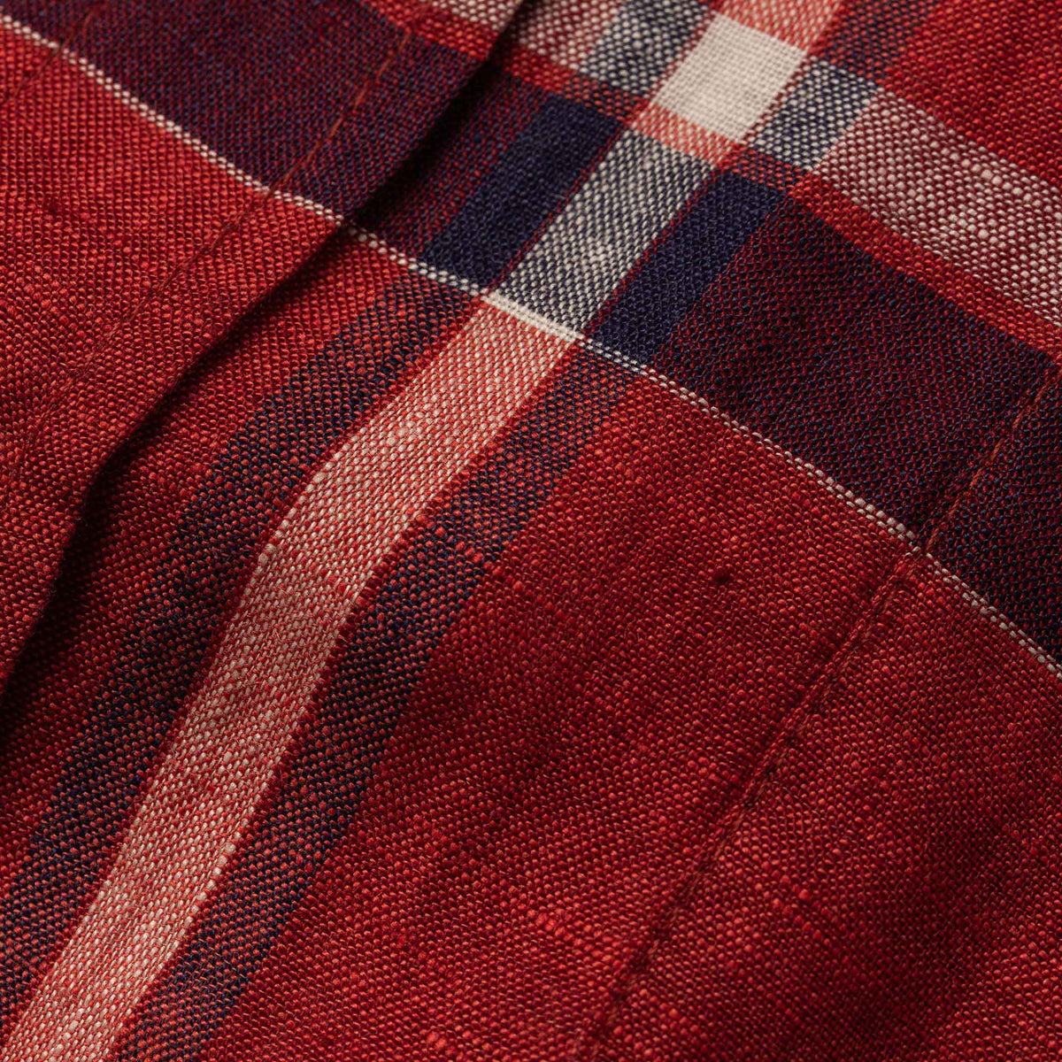 The Short Sleeve Jack in Crimson Plaid