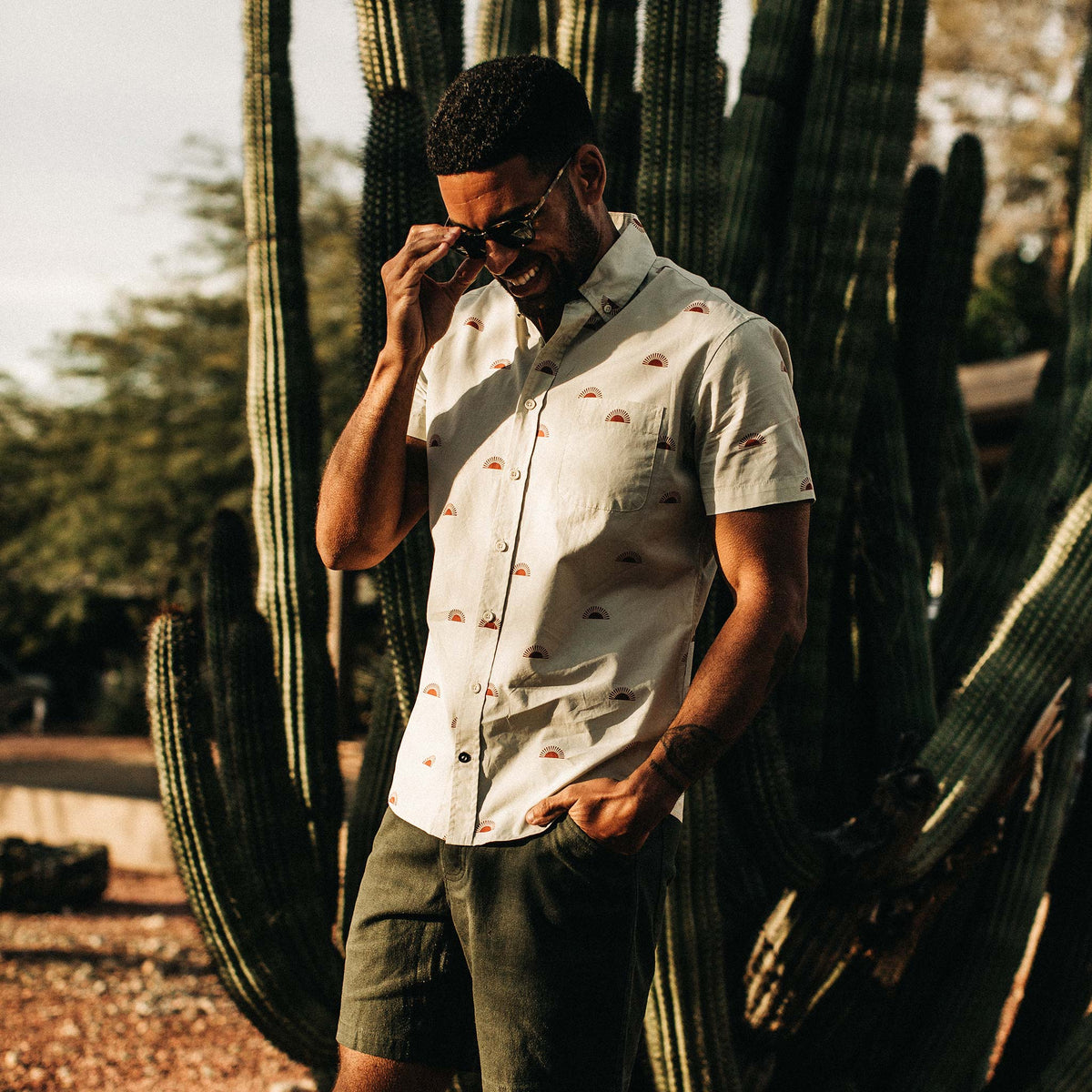 The Short Sleeve Jack in Sunrise