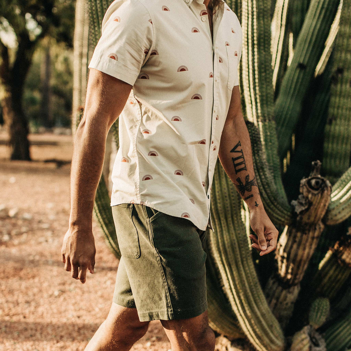 The Short Sleeve Jack in Sunrise