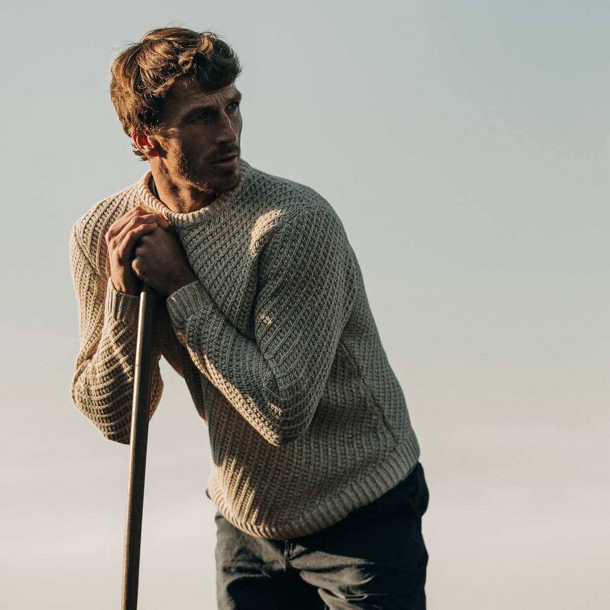 The Adirondack Sweater in Natural