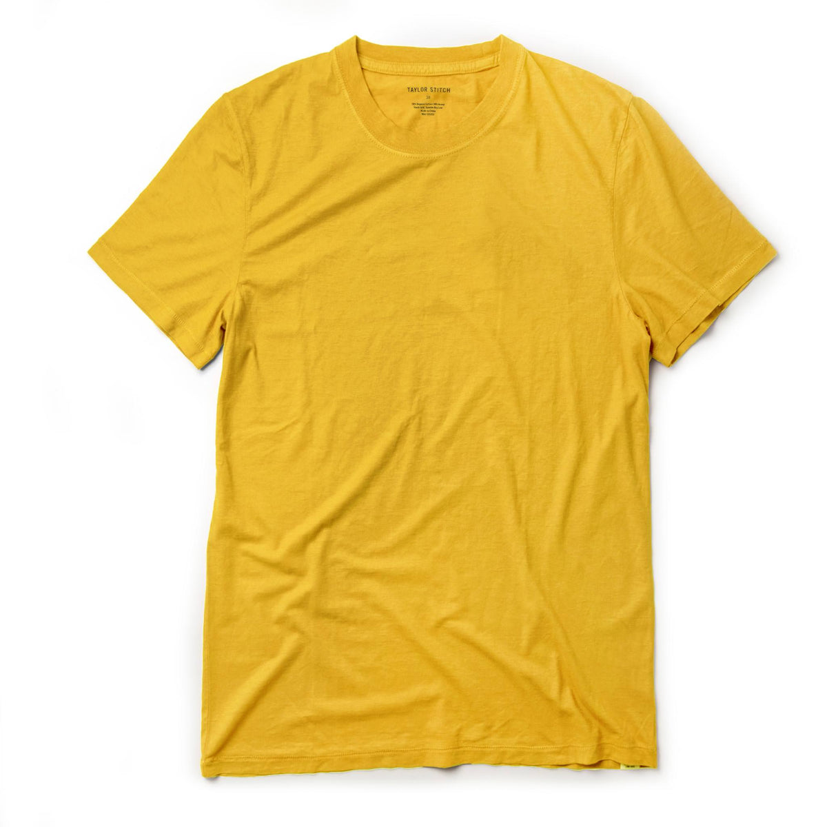 The Cotton Hemp Tee in Gold