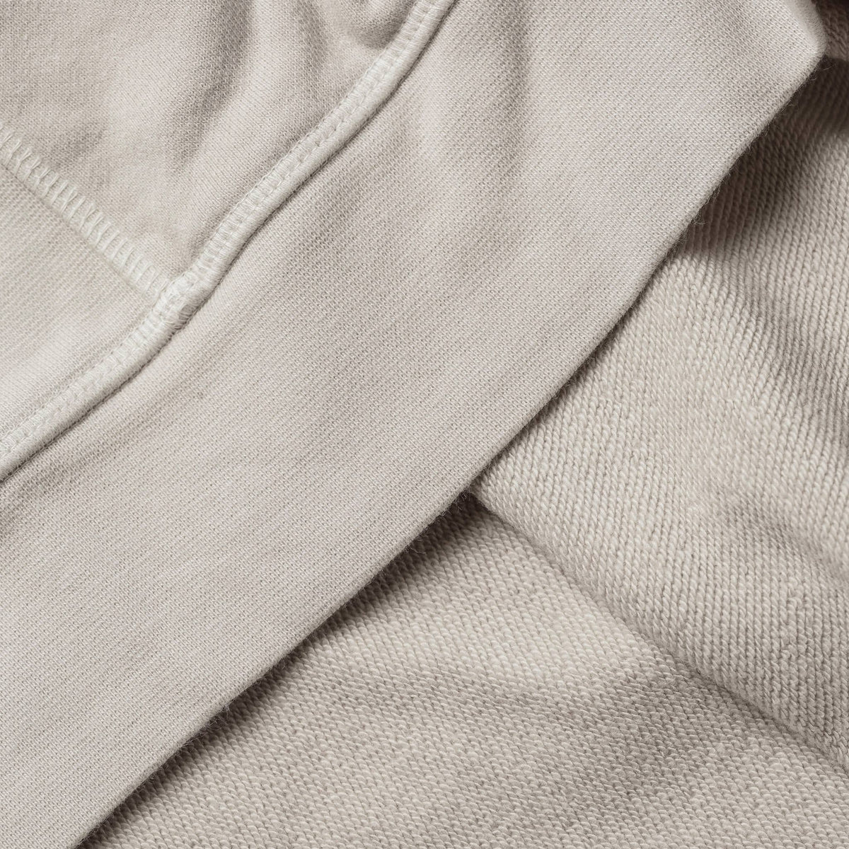 The Crewneck in Aluminum Terry