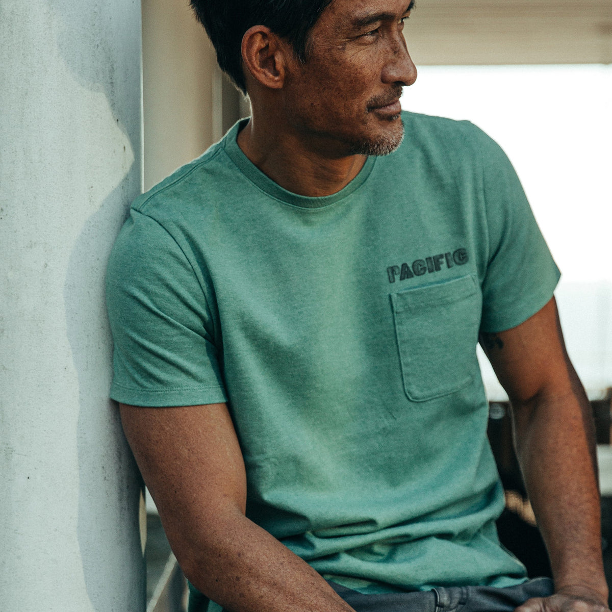 The Heavy Bag Tee in Pacific