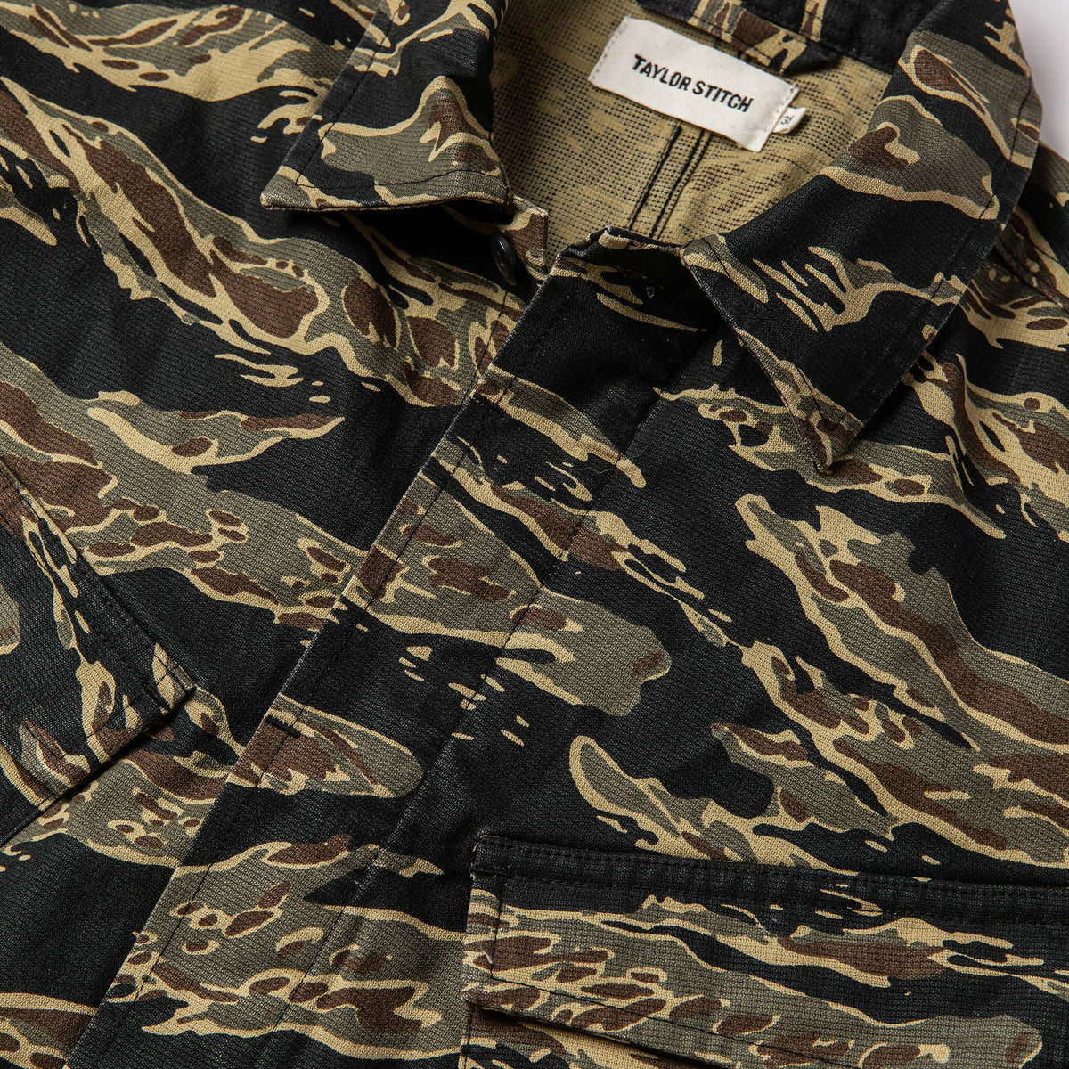 The Jungle Shirt in Tiger Camo