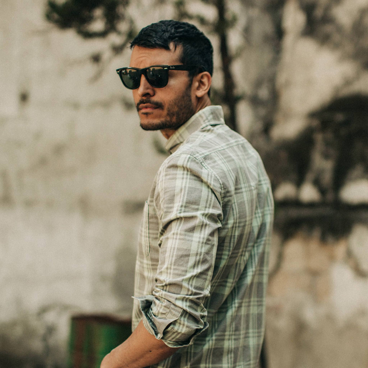 The Jack in Moss Plaid