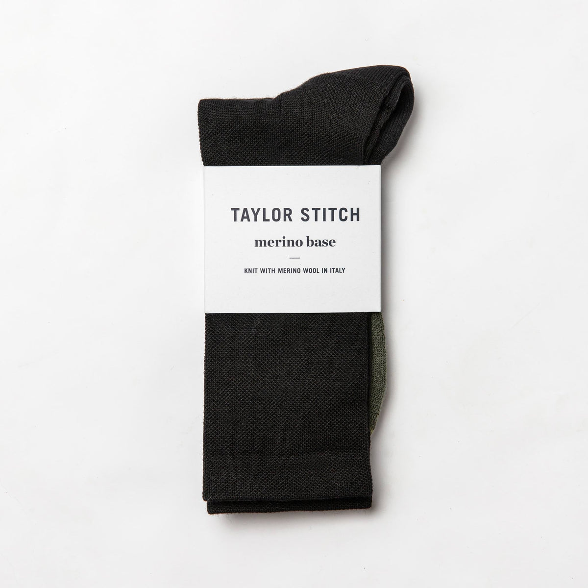 The Merino Sock in Black