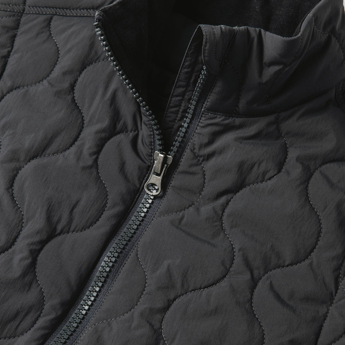 The Vertical Vest in Charcoal
