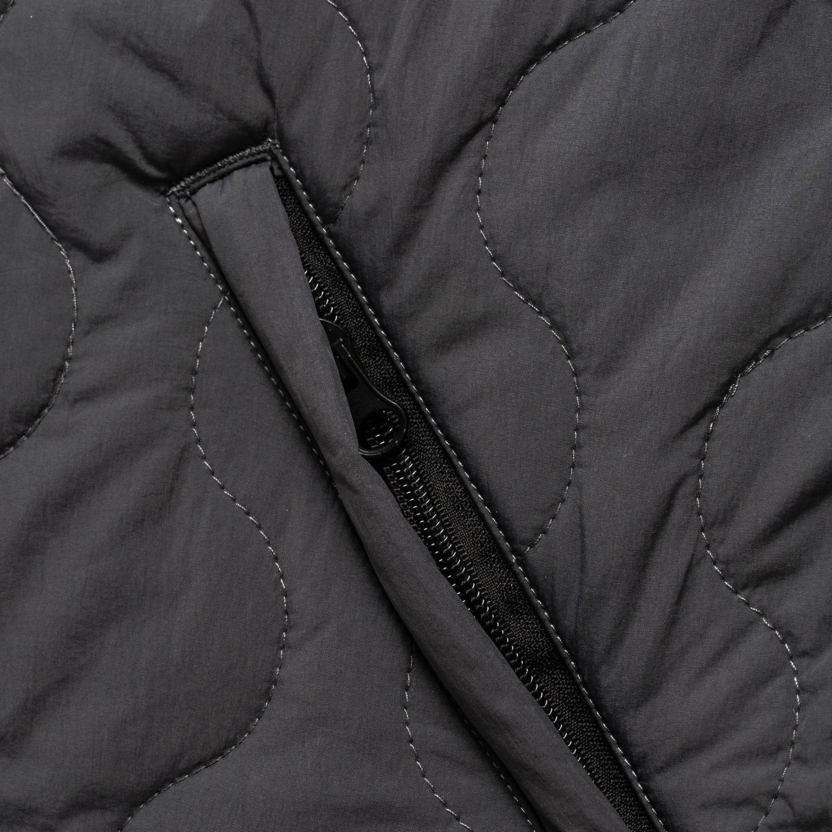 The Vertical Vest in Charcoal