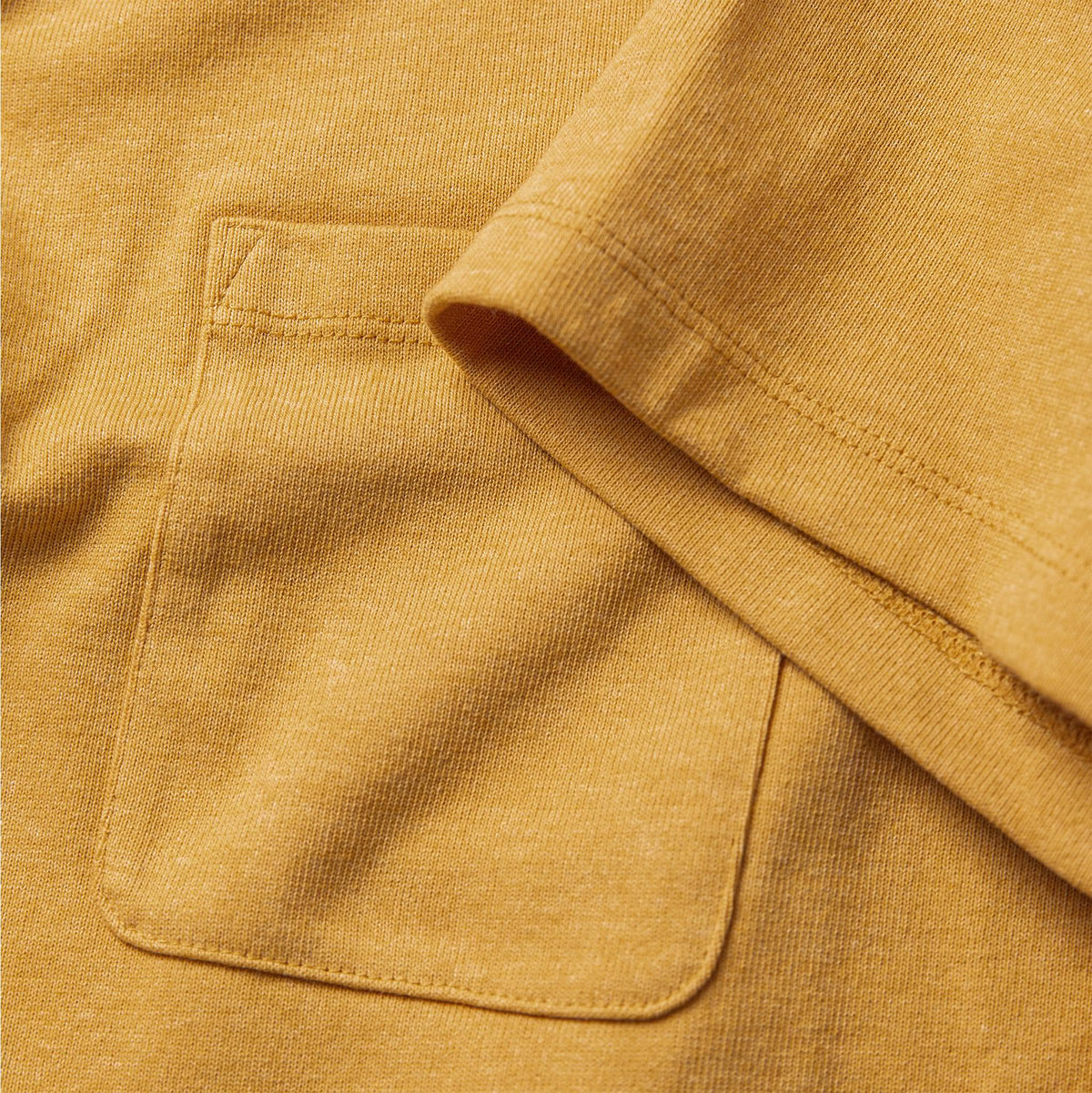 The Heavy Bag Tee in Saffron
