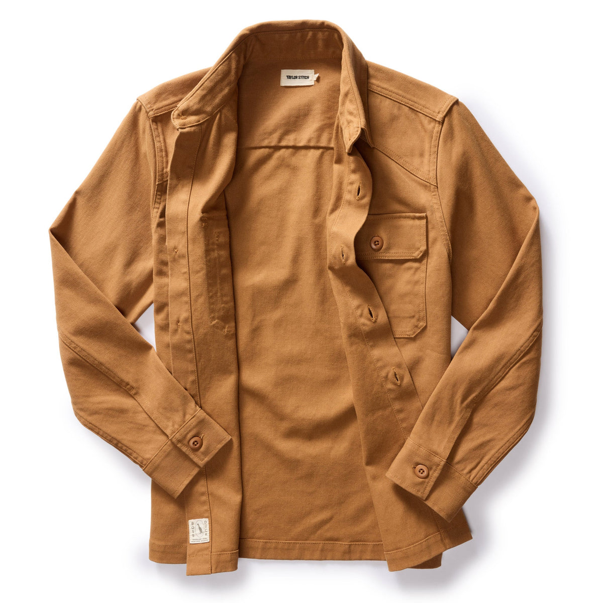 The Shop Shirt in Cedar Boss Duck