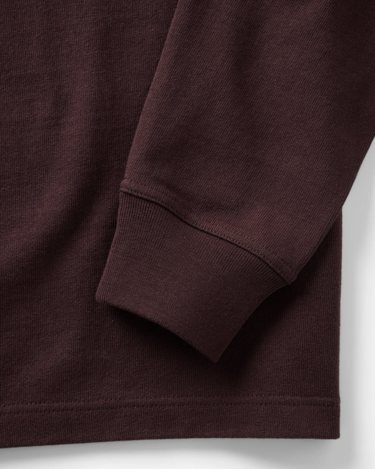 The Rugby Shirt in Burgundy