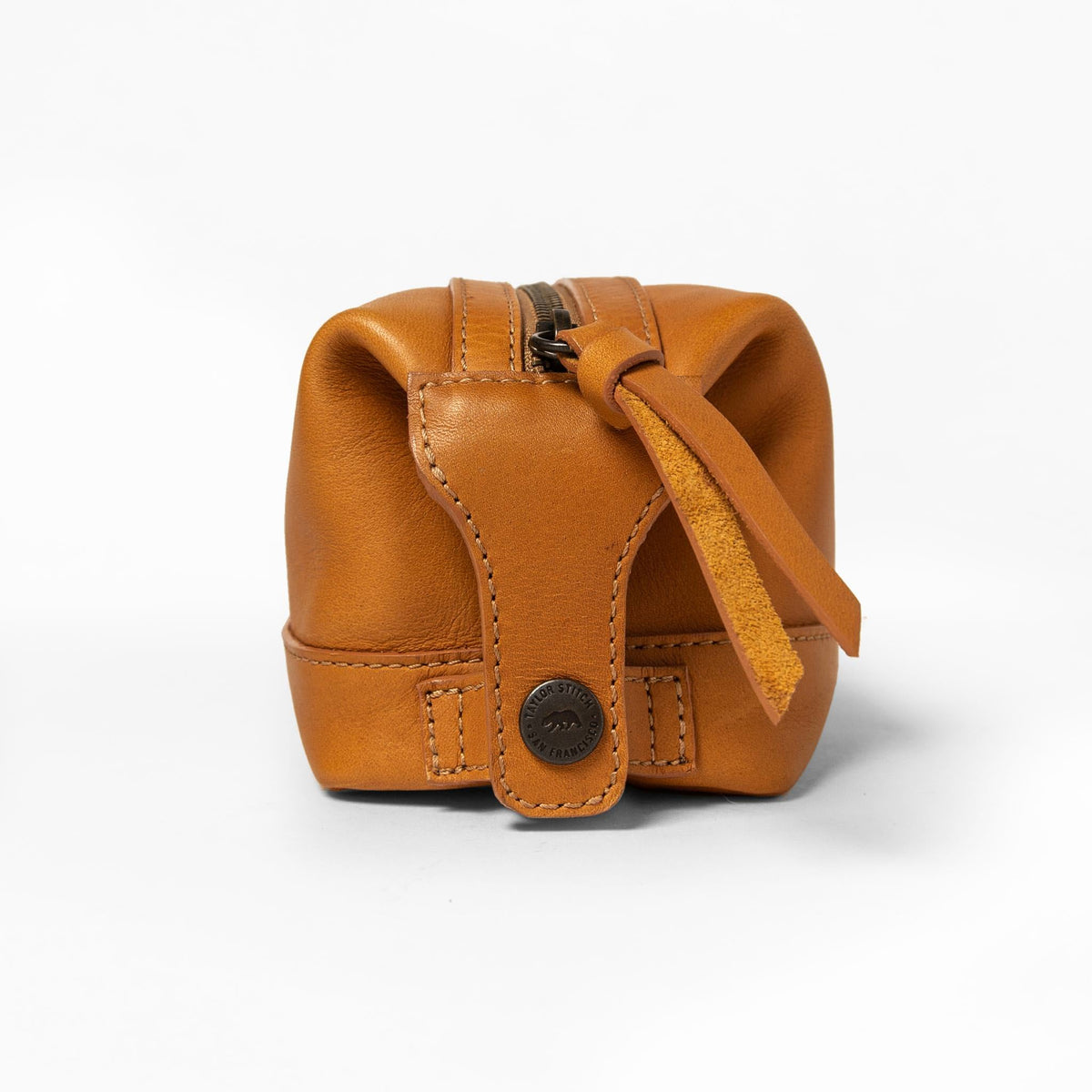 The Dopp Kit in Saddle Tan