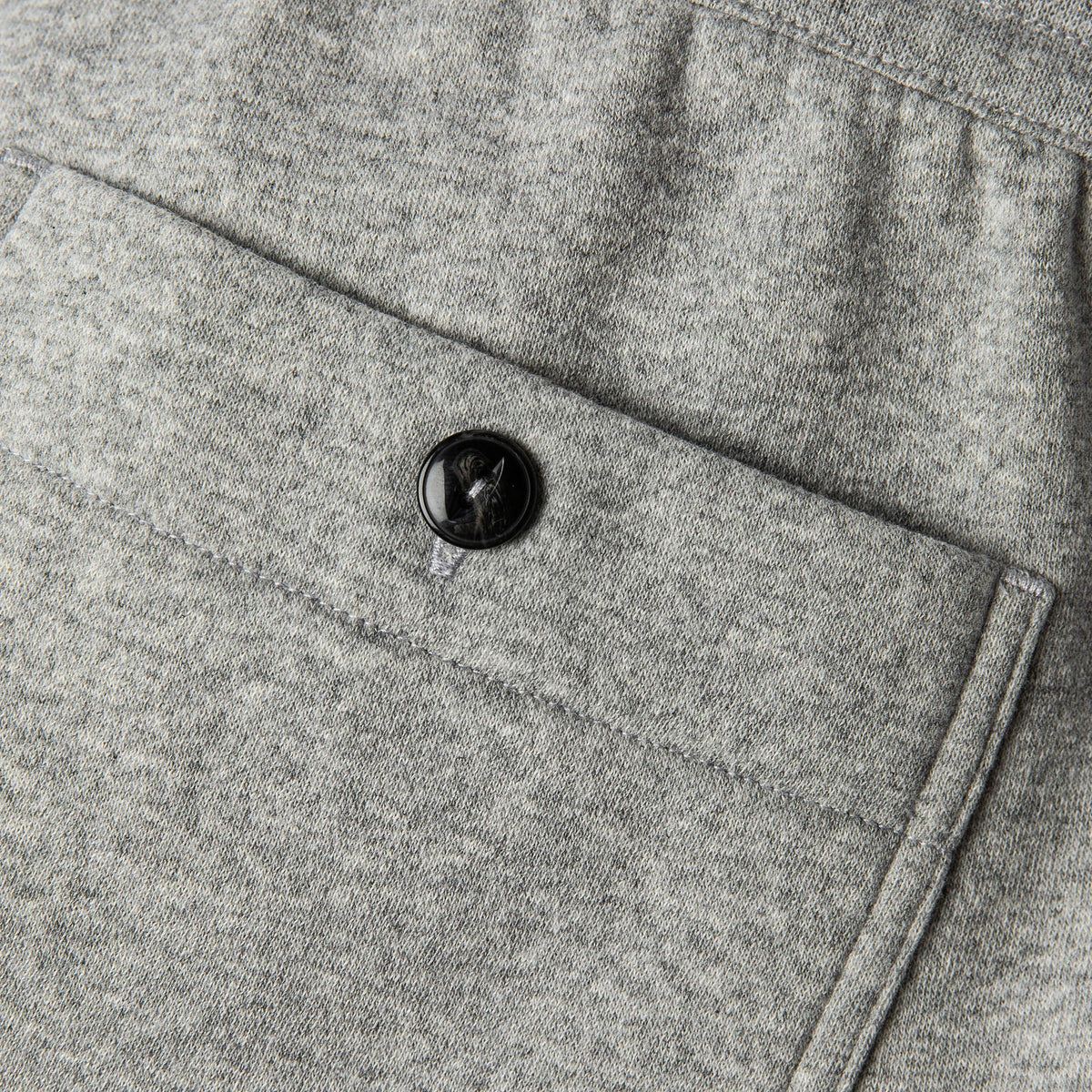 The Heavy Bag Pant in Heather Grey Fleece