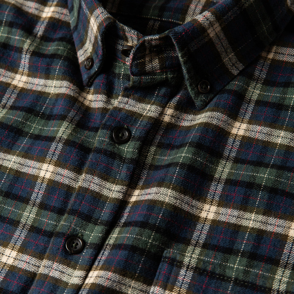 The Jack in Brushed Green Plaid