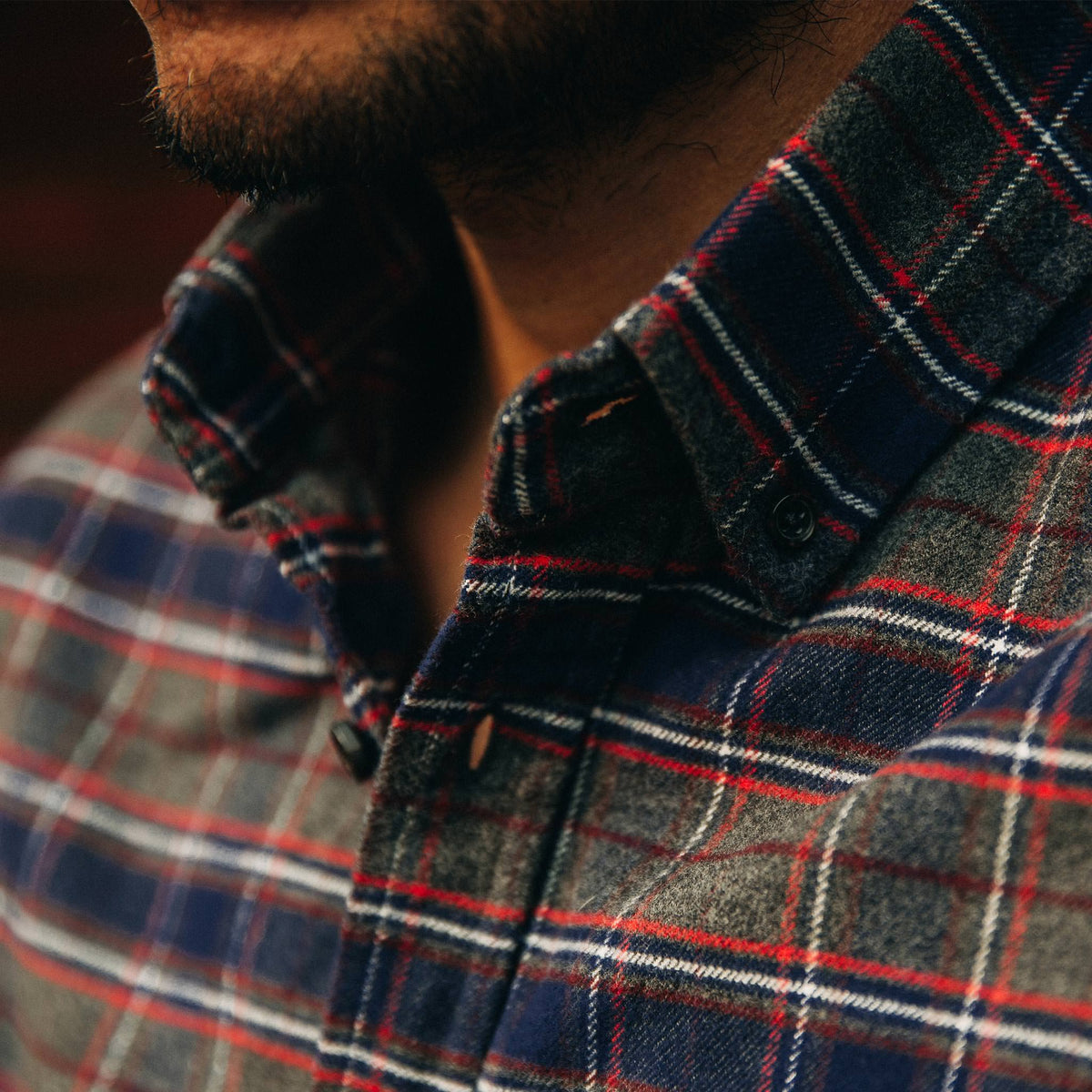 The Jack in Brushed Grey Plaid