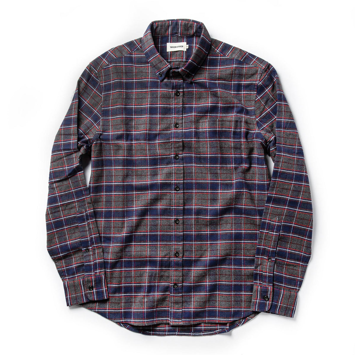 The Jack in Brushed Grey Plaid