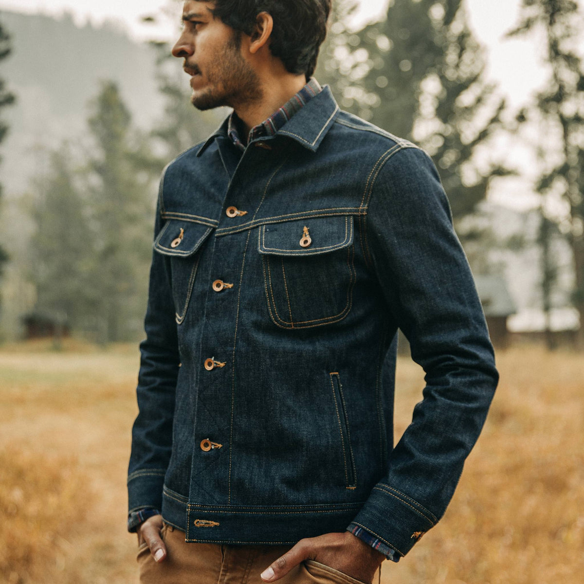 The Long Haul Jacket in Cone Mills Reserve Selvage