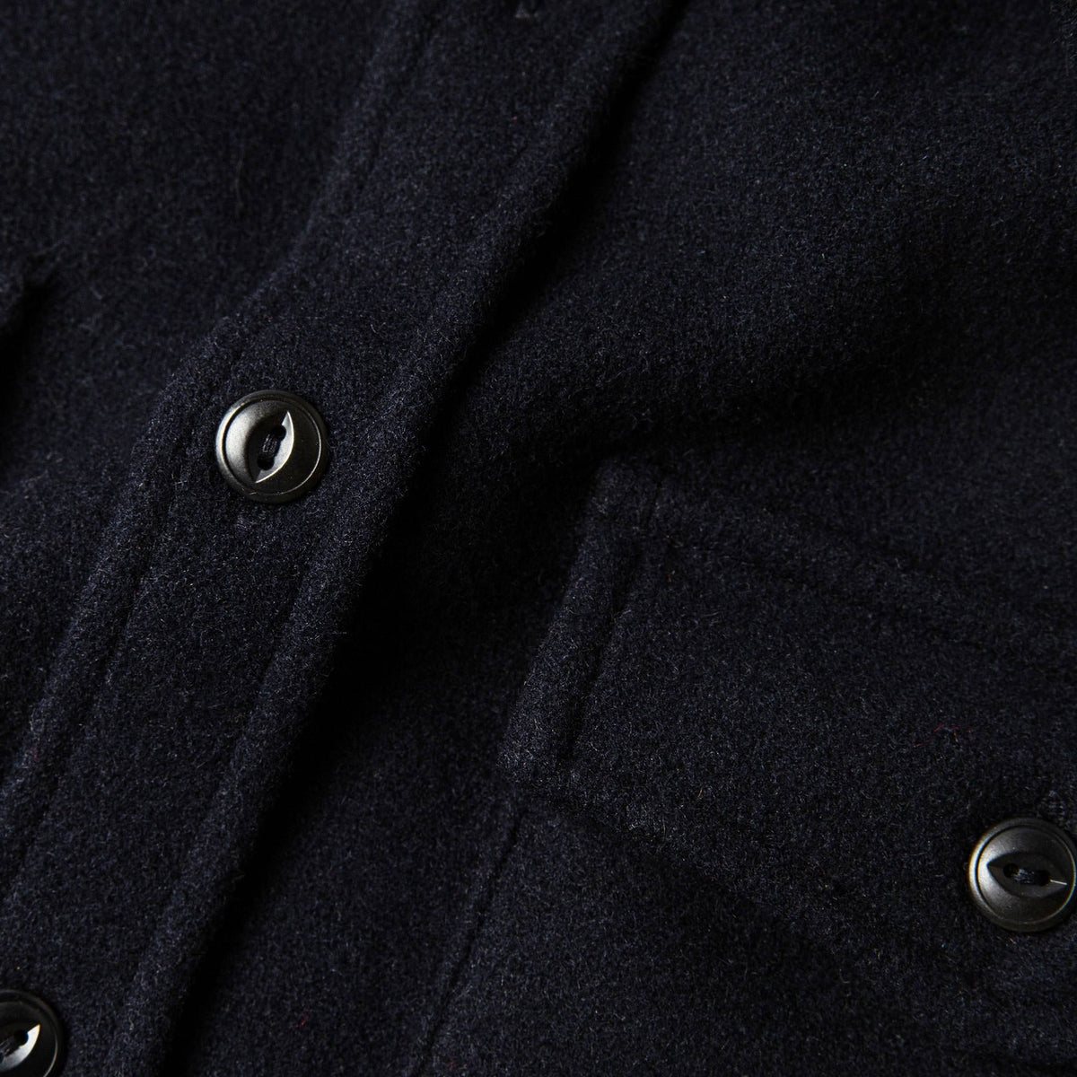 The Maritime Shirt Jacket in Deep Navy