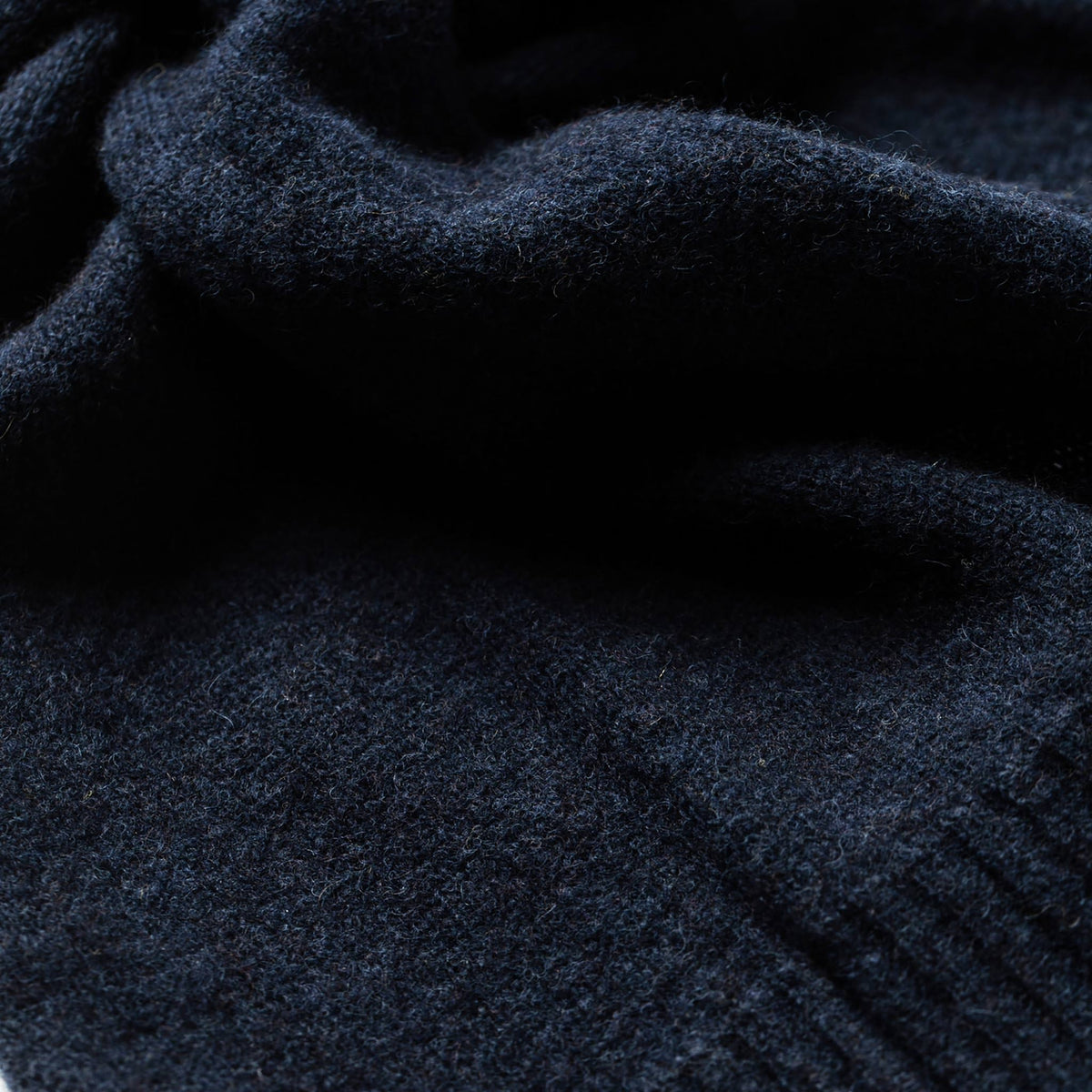 The Scarf in Navy Baby Yak