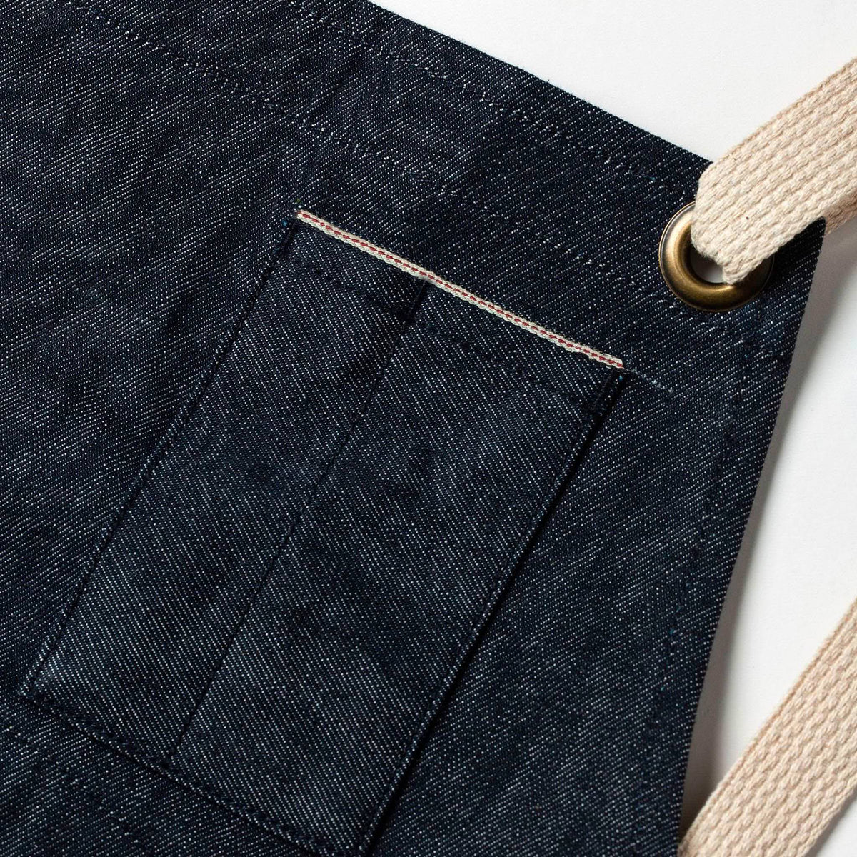 The Work Apron in Cone Mills Reserve Selvage