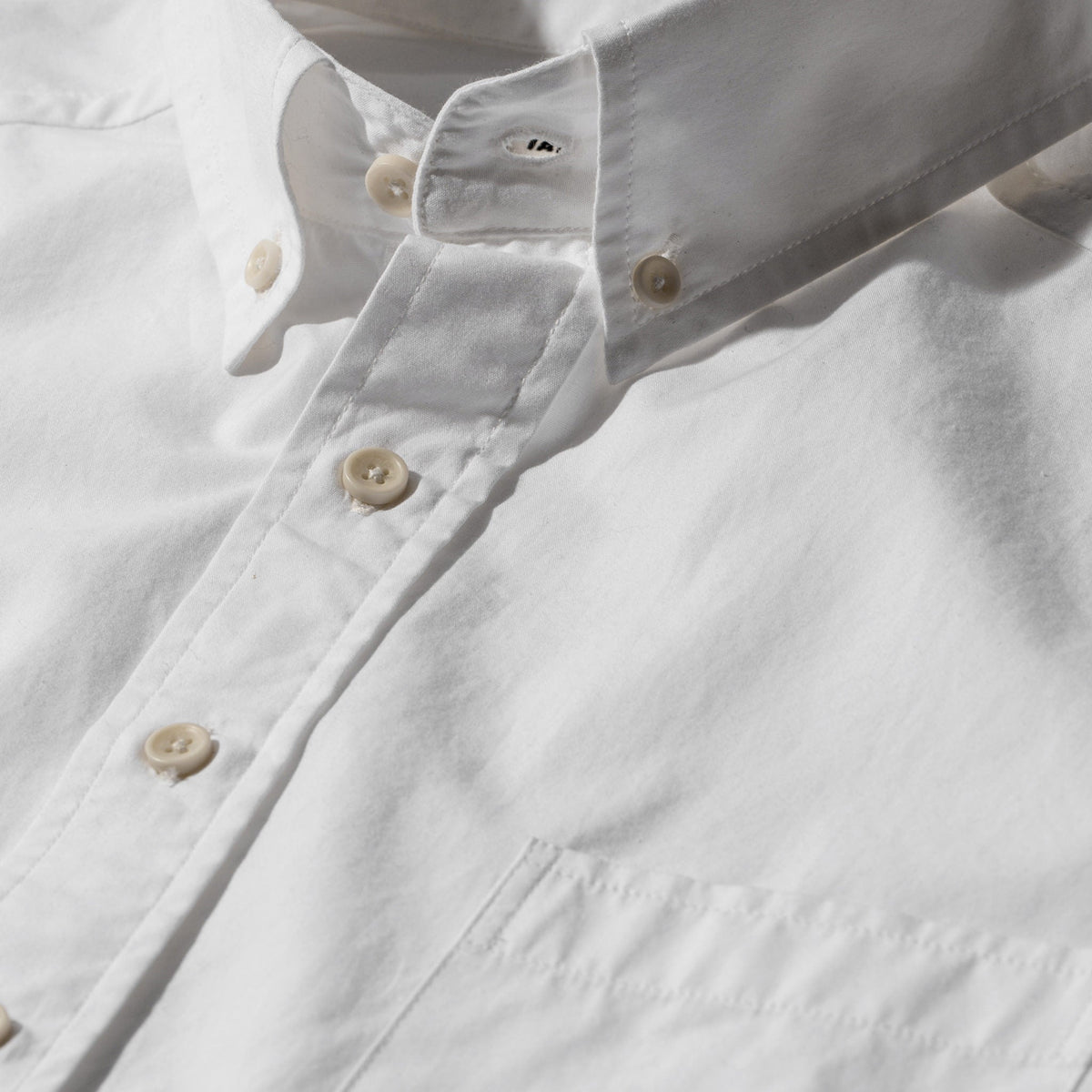 The Jack in Washed White Poplin