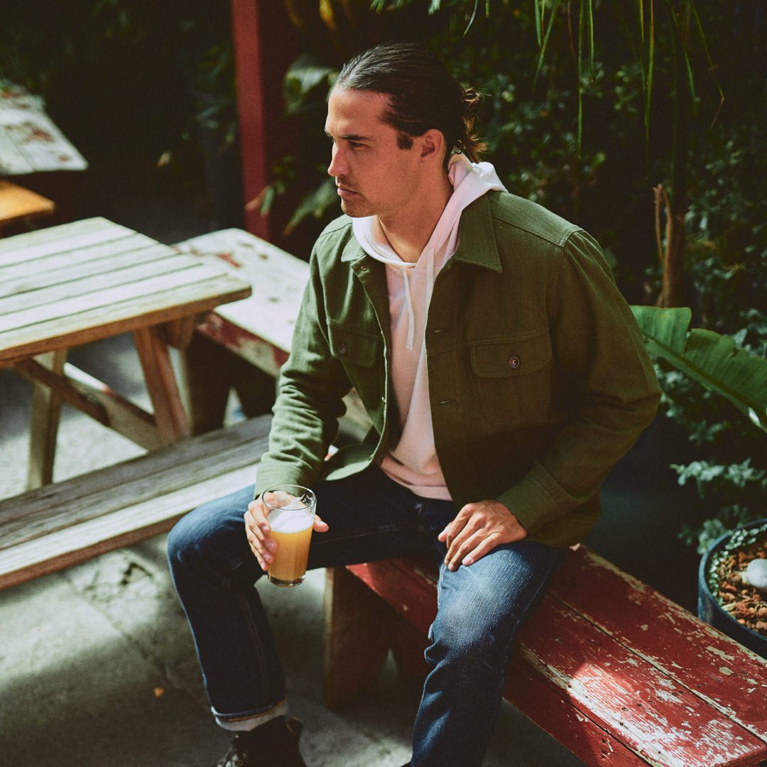 The Heavy Bag Hoodie in Natural