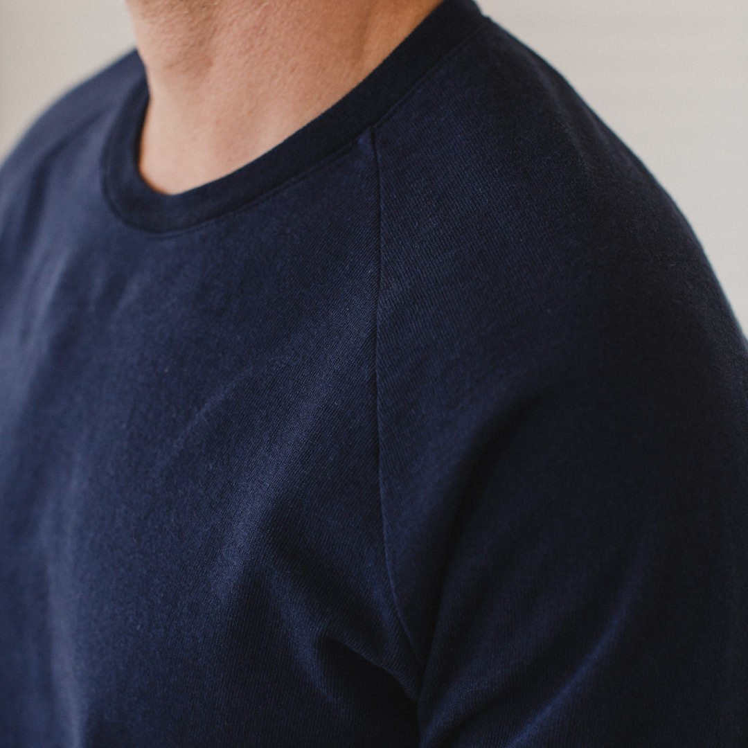 The Heavy Bag Long Sleeve in Navy