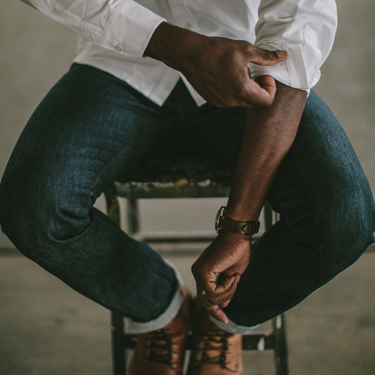 The Slim Jean in Cone Mills Standard