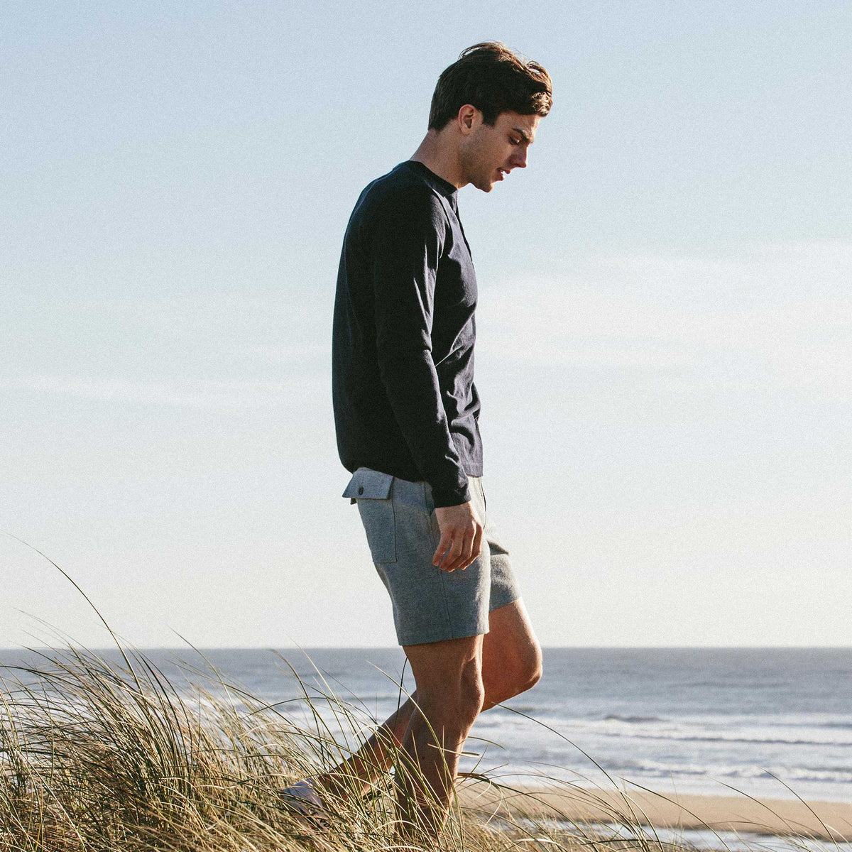 The Trail Short in Midnight Slub