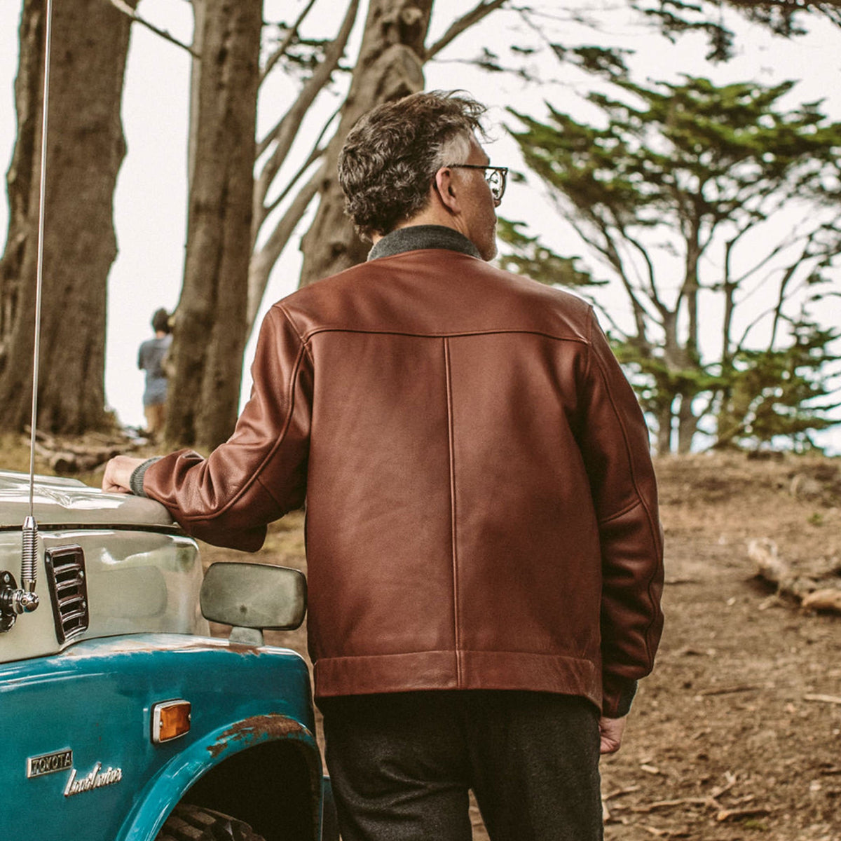 The Presidio Jacket in Cognac