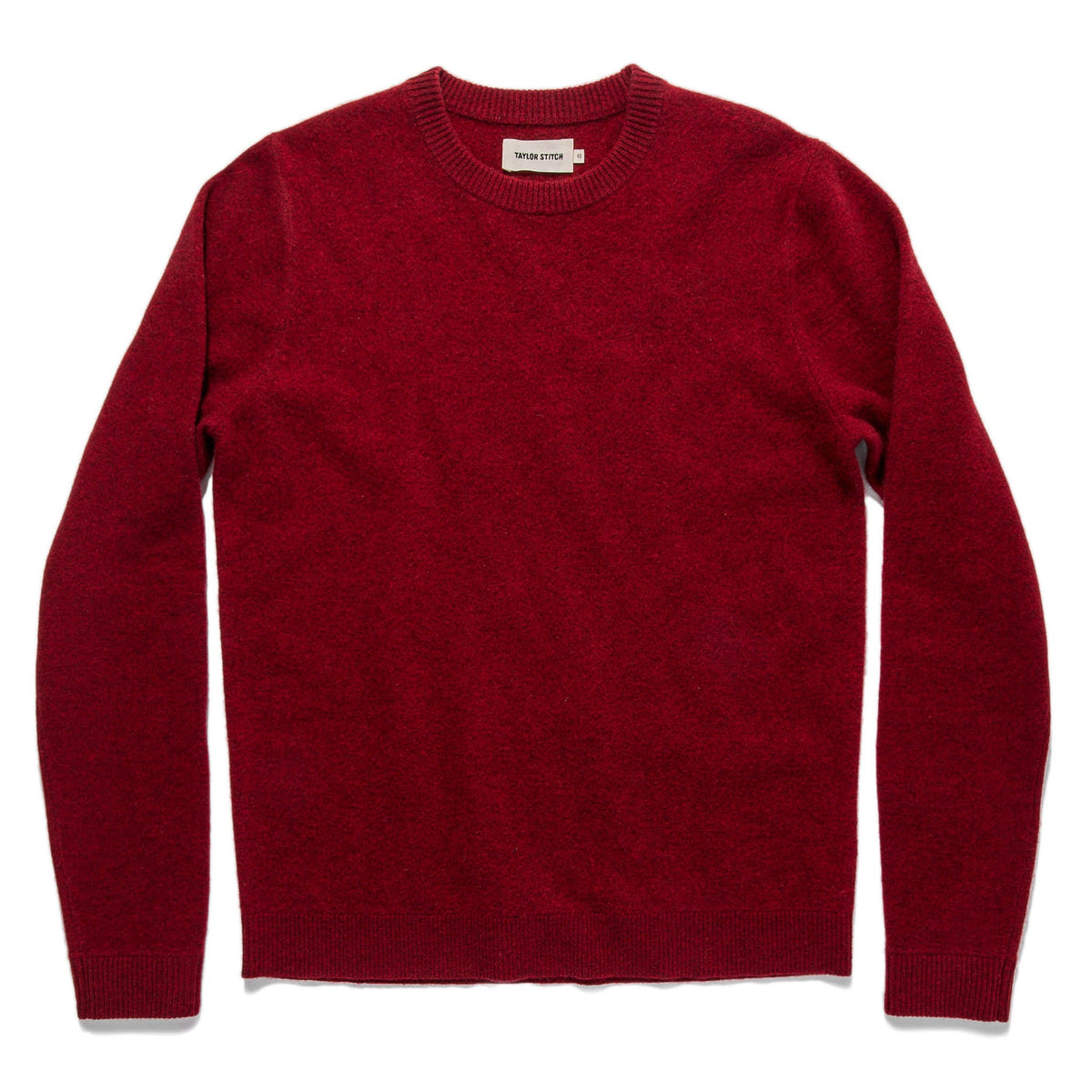 The Lodge Sweater in Cardinal