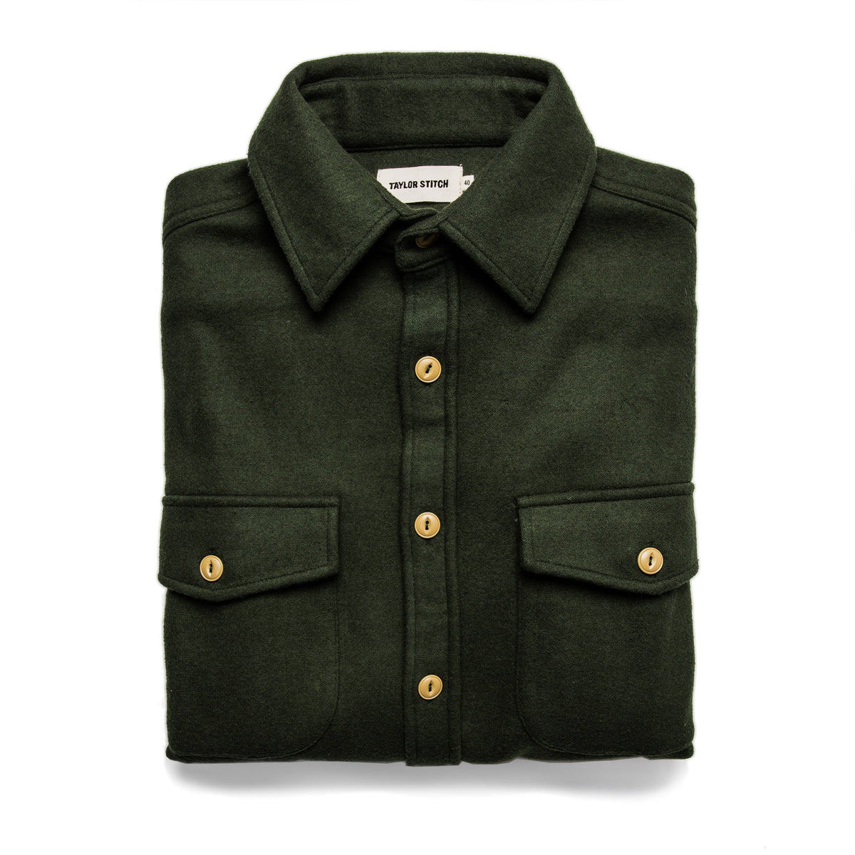 The Maritime Shirt Jacket in Olive