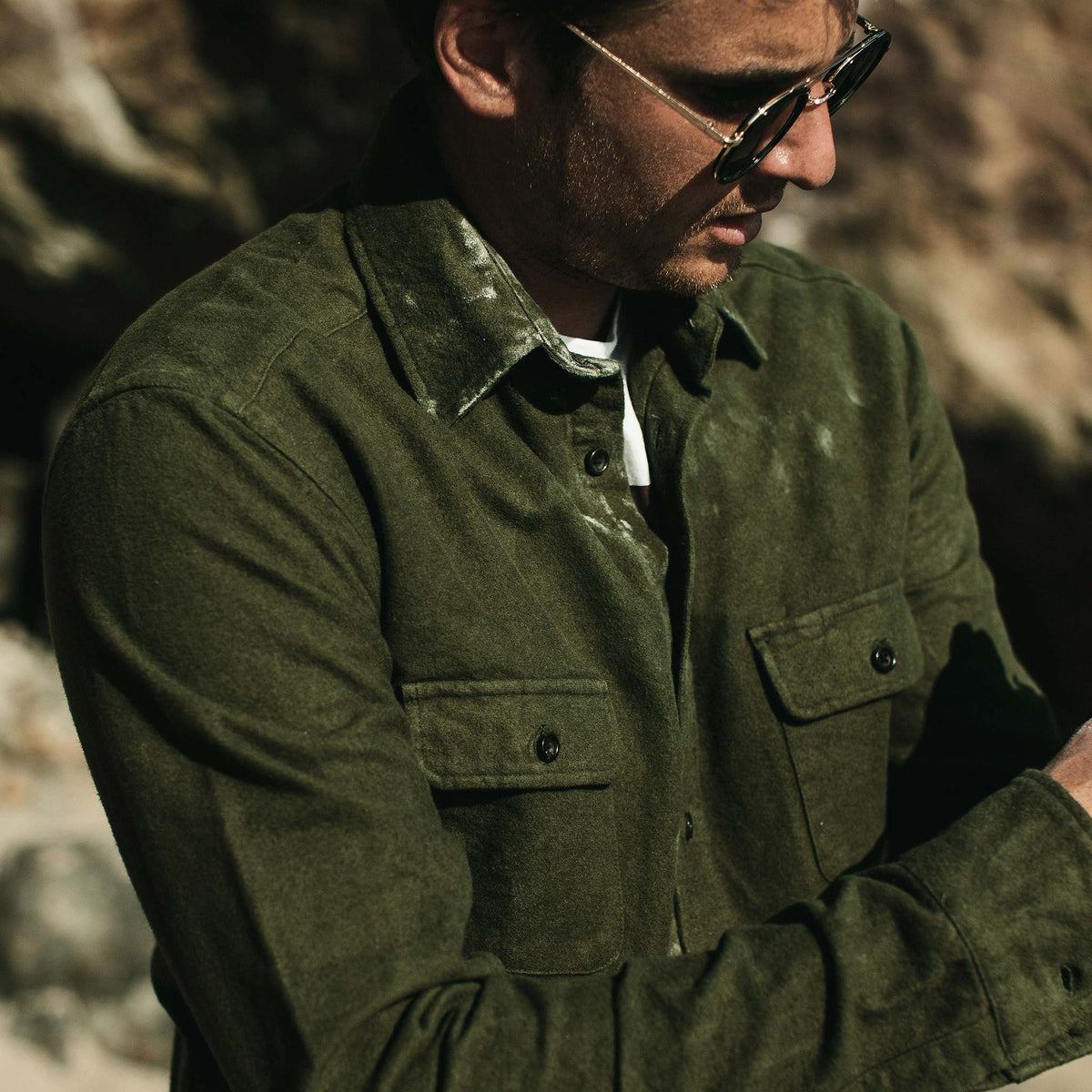 The Yosemite Shirt in Hunter