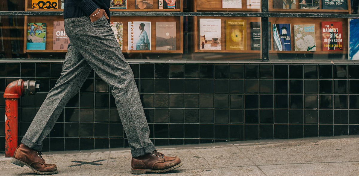 The Camp Pant in Navy Jaspe