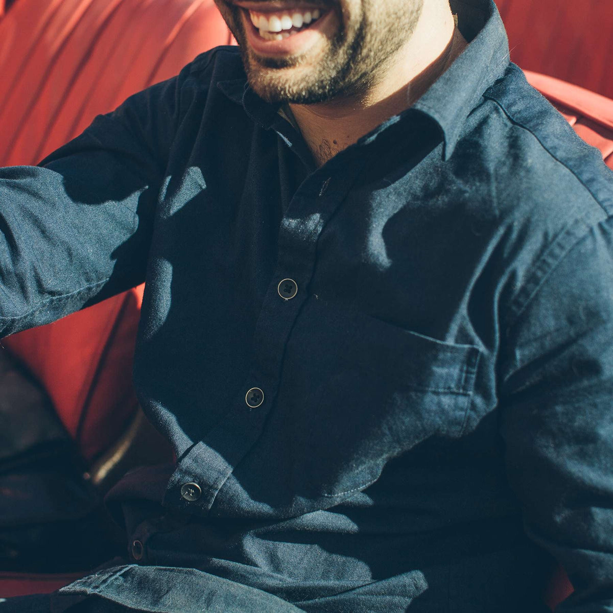 The Mechanic in Indigo