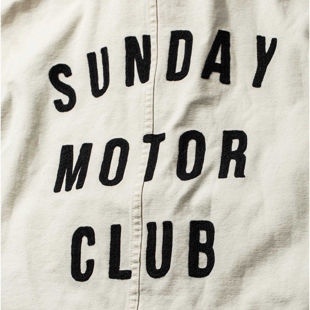 The Fourtillfour Ojai Jacket in Natural Reverse Sateen