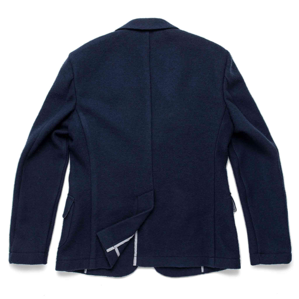 The Telegraph Jacket in Navy Boiled Wool