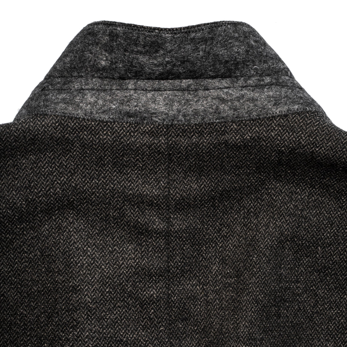 The Telegraph Jacket in Charcoal Herringbone