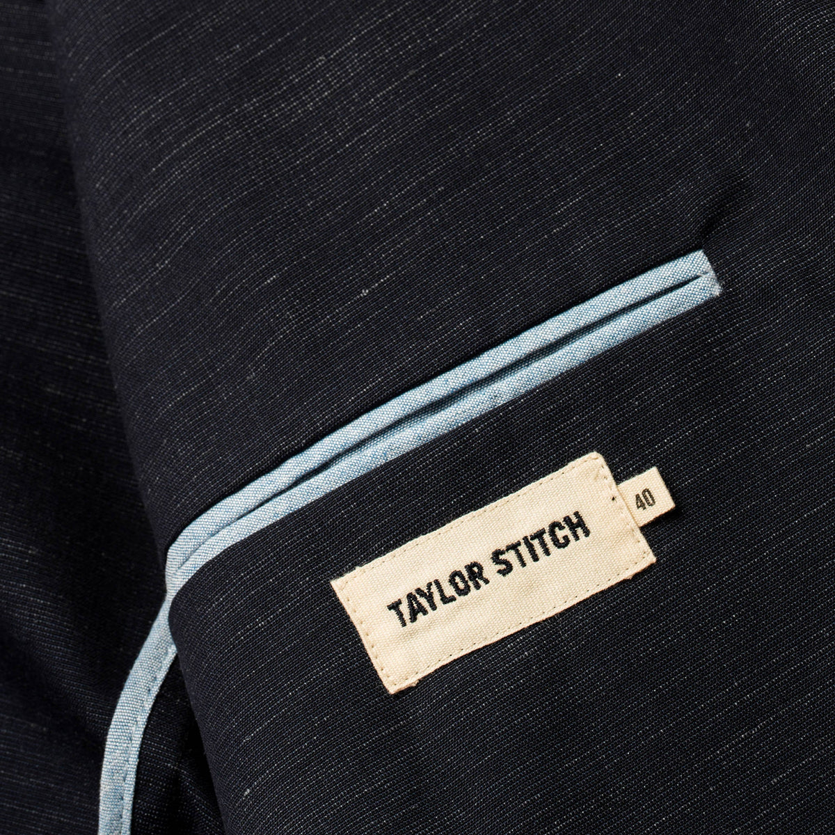 The Telegraph Jacket in Navy Slub