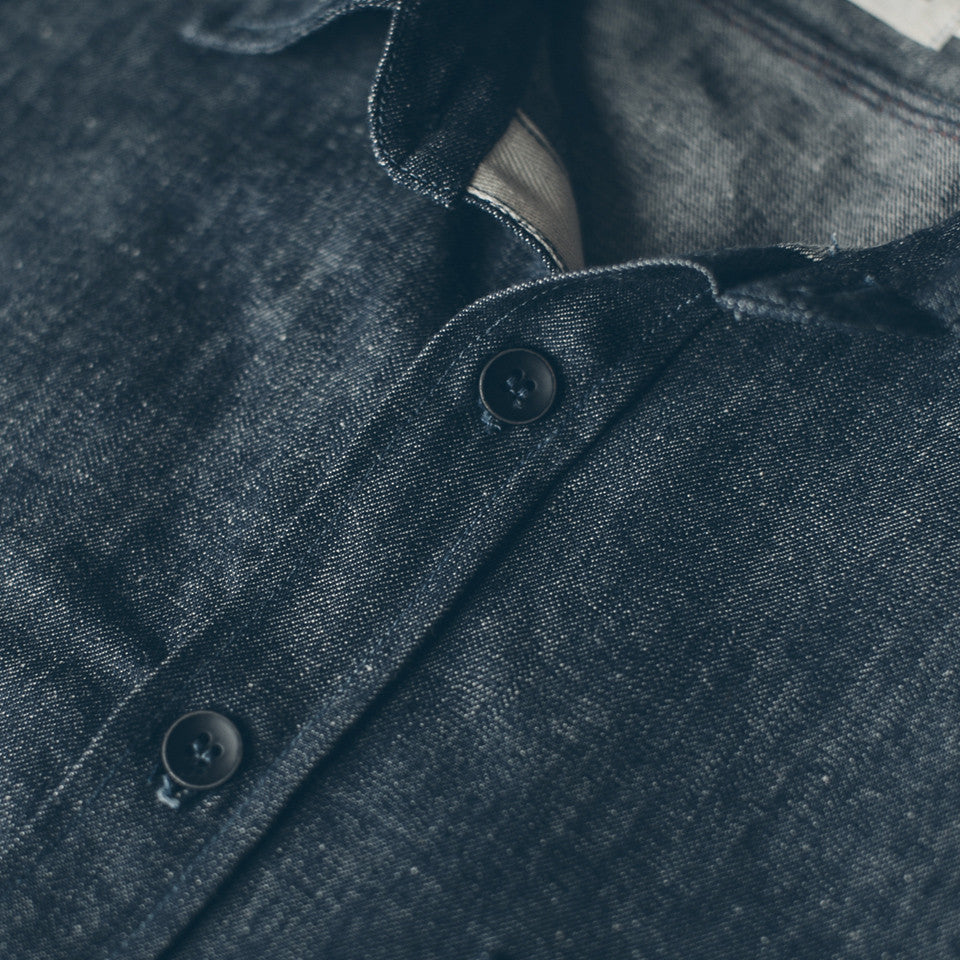 The Utility Shirt in Swift Mills Denim