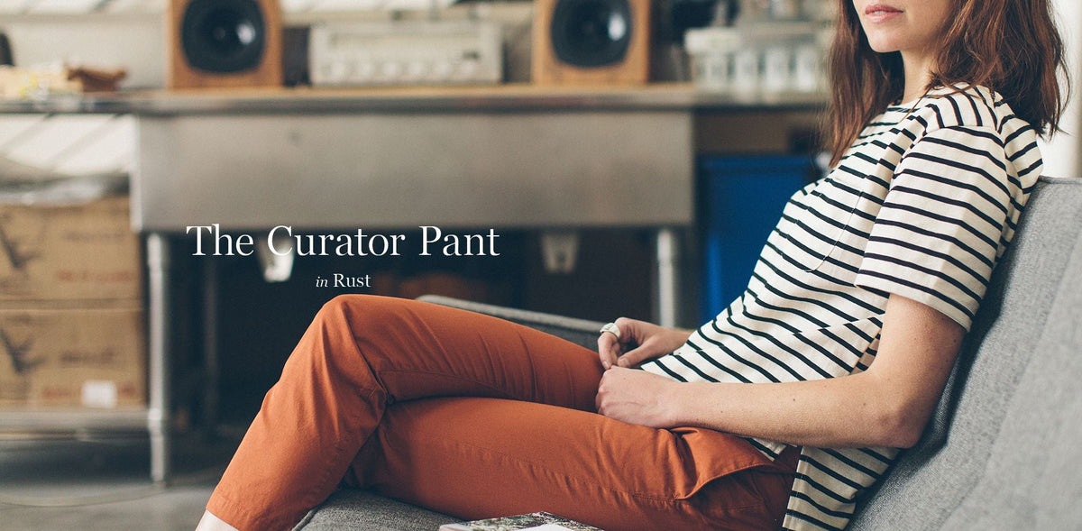 The Curator Pant in Rust