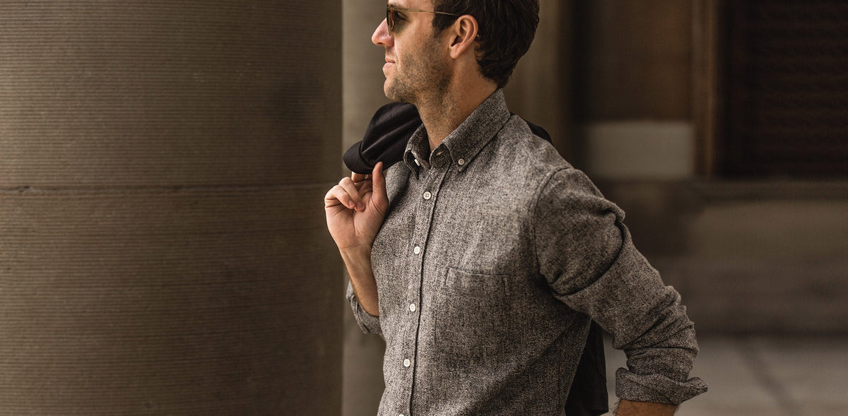 The Jack in Charcoal Hemp Melange