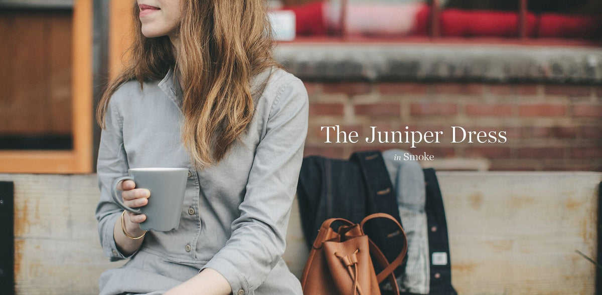 The Juniper Dress in Smoke