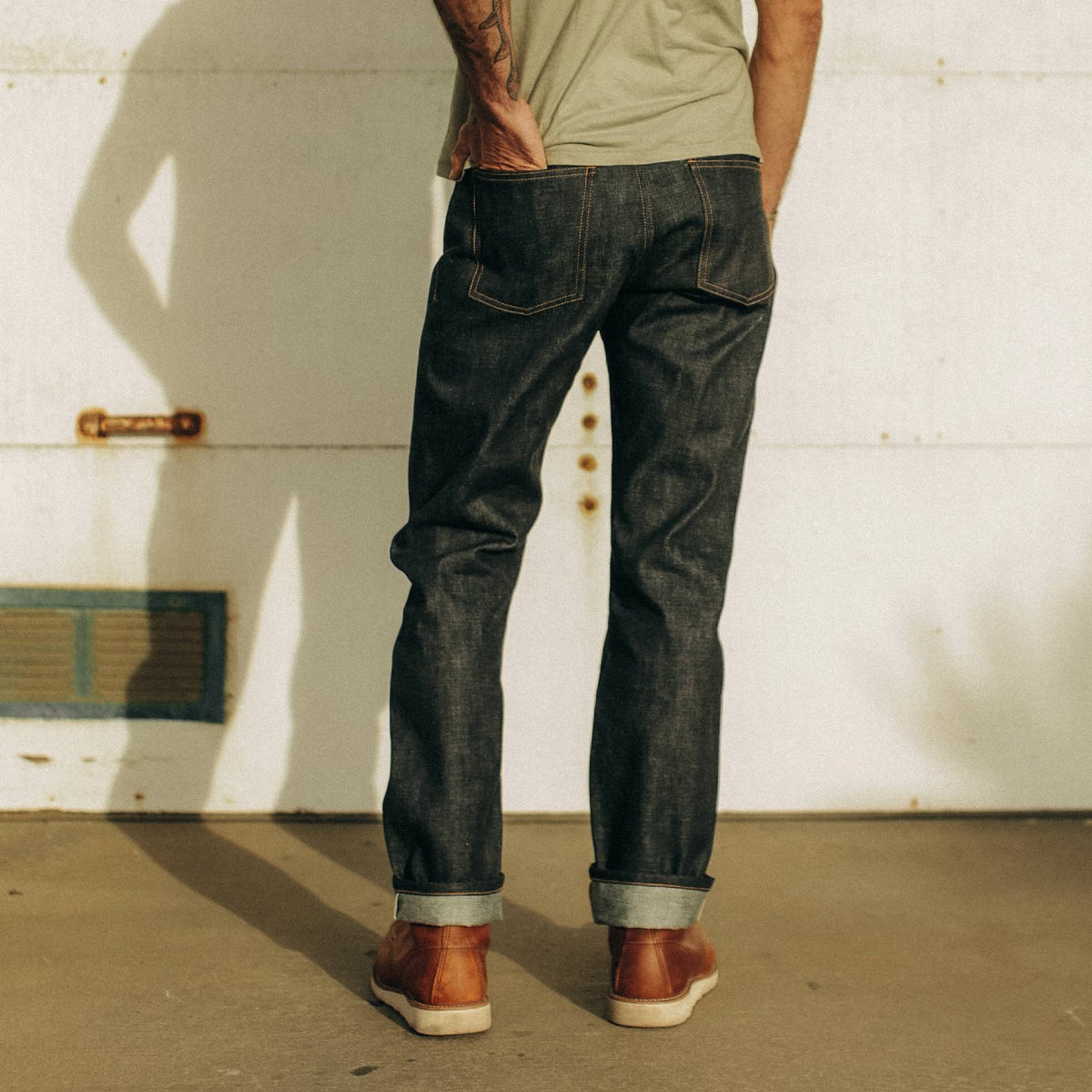 The Democratic Jean in Natural Indigo Selvage