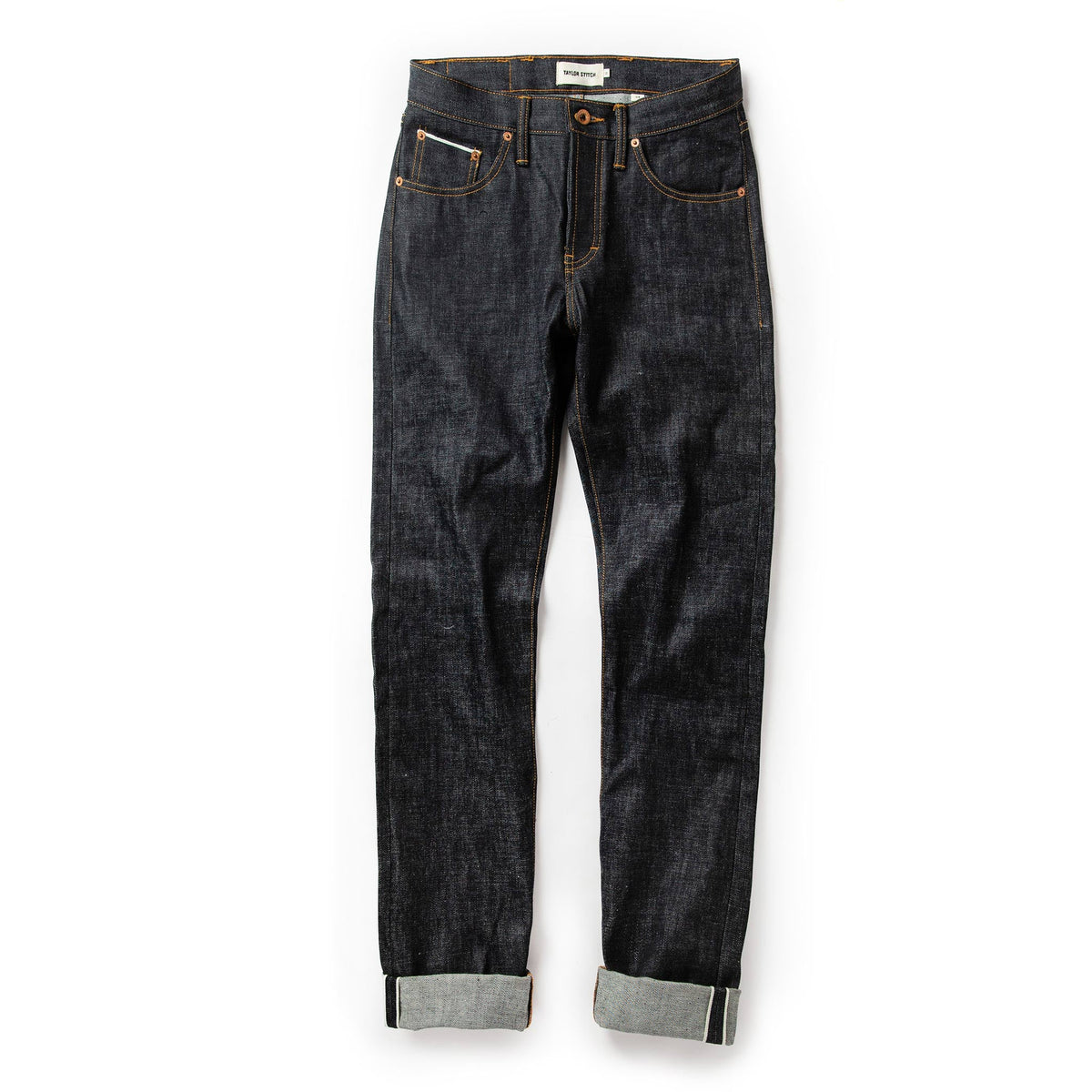 The Slim Jean in Natural Indigo Selvage
