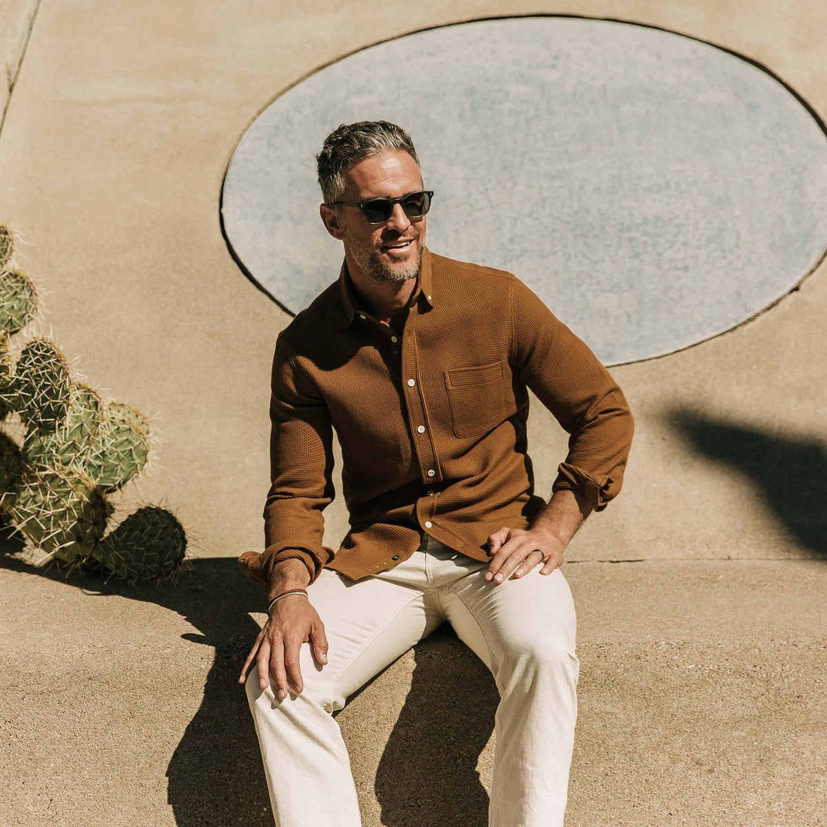 The Jack in British Khaki Waffle